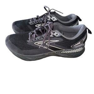 Brooks Levitate GTS 6 Running Shoes Mens 9.5 Black Excellent Stability Sneakers